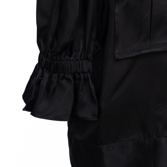 Cinq à Sept  - Holly Short-Sleeve Sateen Jacket - Picture 9 of 11